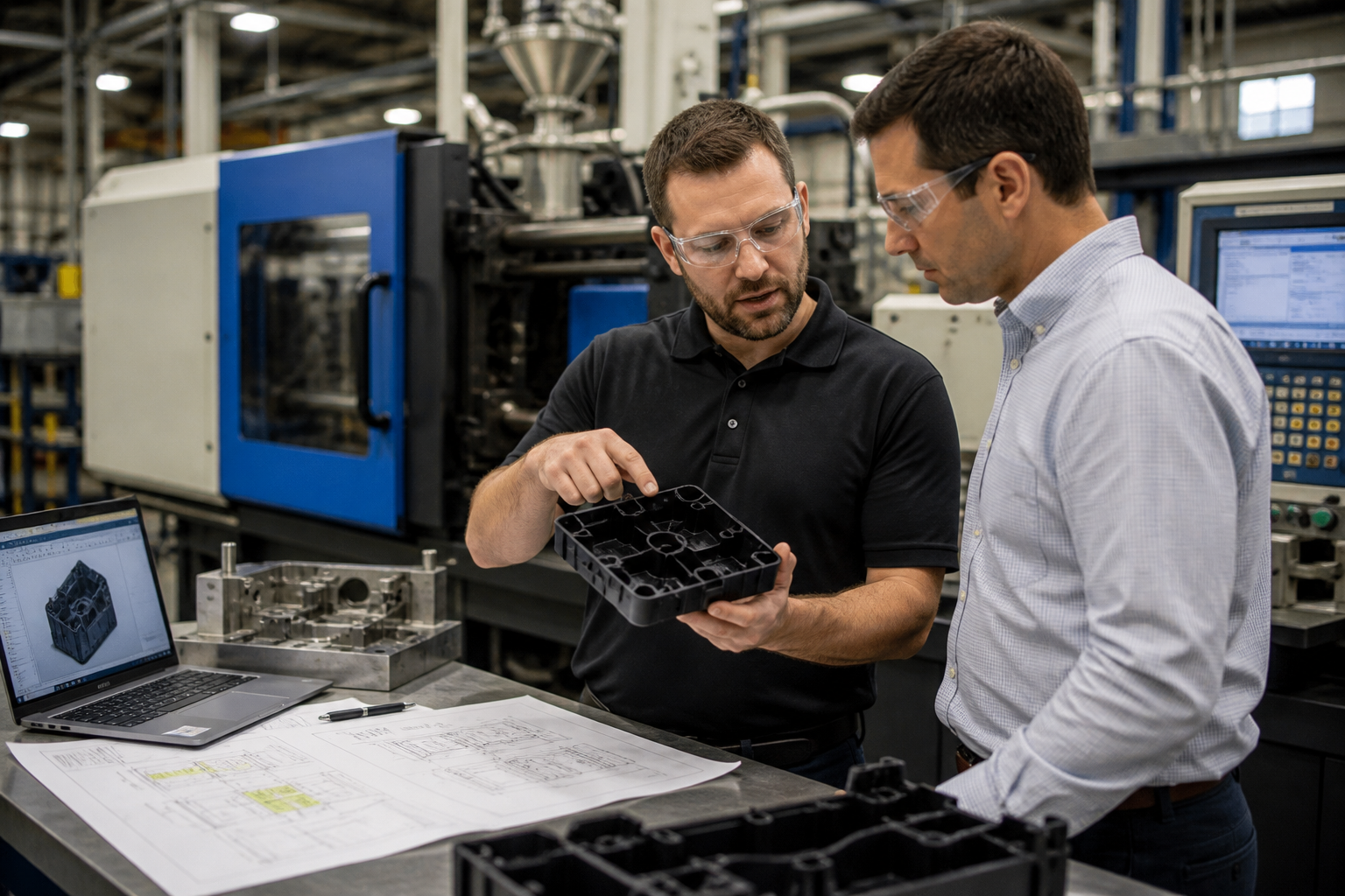OEM guide to right injection molder